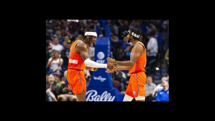 Video | Gilgeous-Alexander y Thunder vencen a Mavs en prórroga