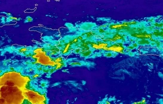 Efectos de potencial ciclón y vaguada provocarán aguaceros en el país este lunes