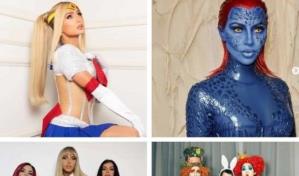 Halloween: así se disfrazaron los famosos