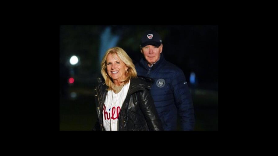 Jill Biden asistirá al 4to juego de la Serie Mundial
