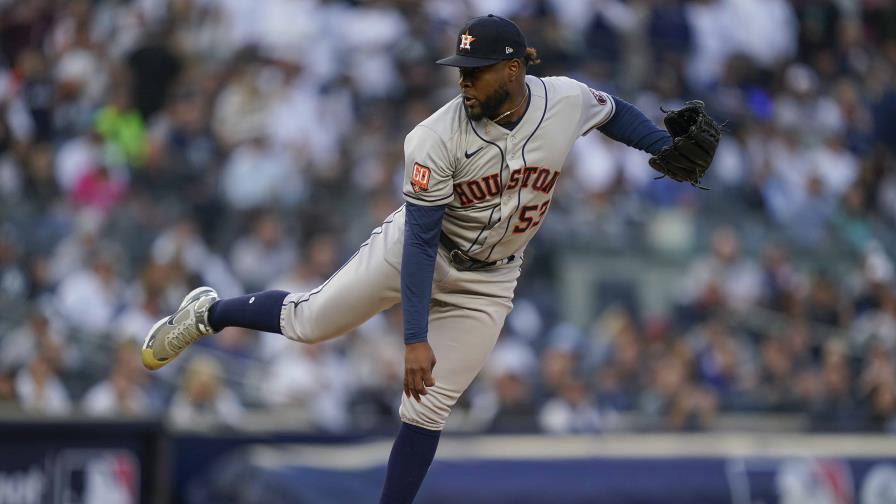 Cristian Javier lanza hoy por los Astros de Houston Cristian Javier lanza hoy por los Astros de Houston