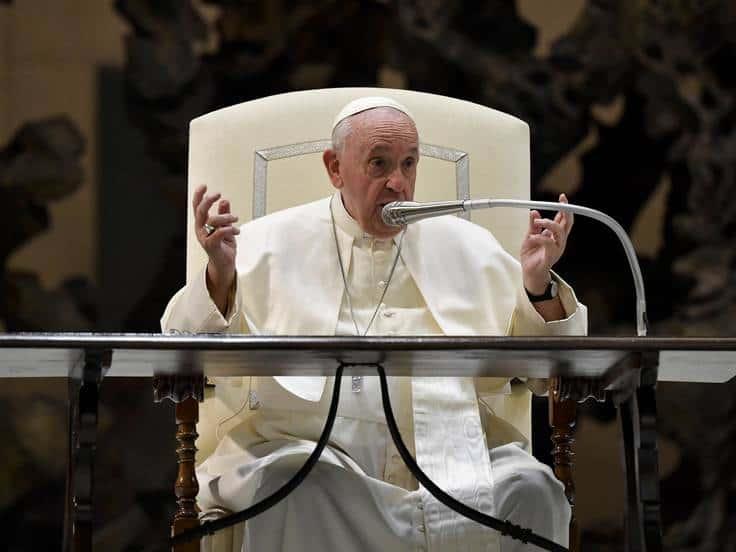 El papa Francisco afirma que la paz no se consigue derrotando a alguien