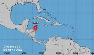 Belice, en alerta máxima ante el paso de la tormenta tropical Lisa