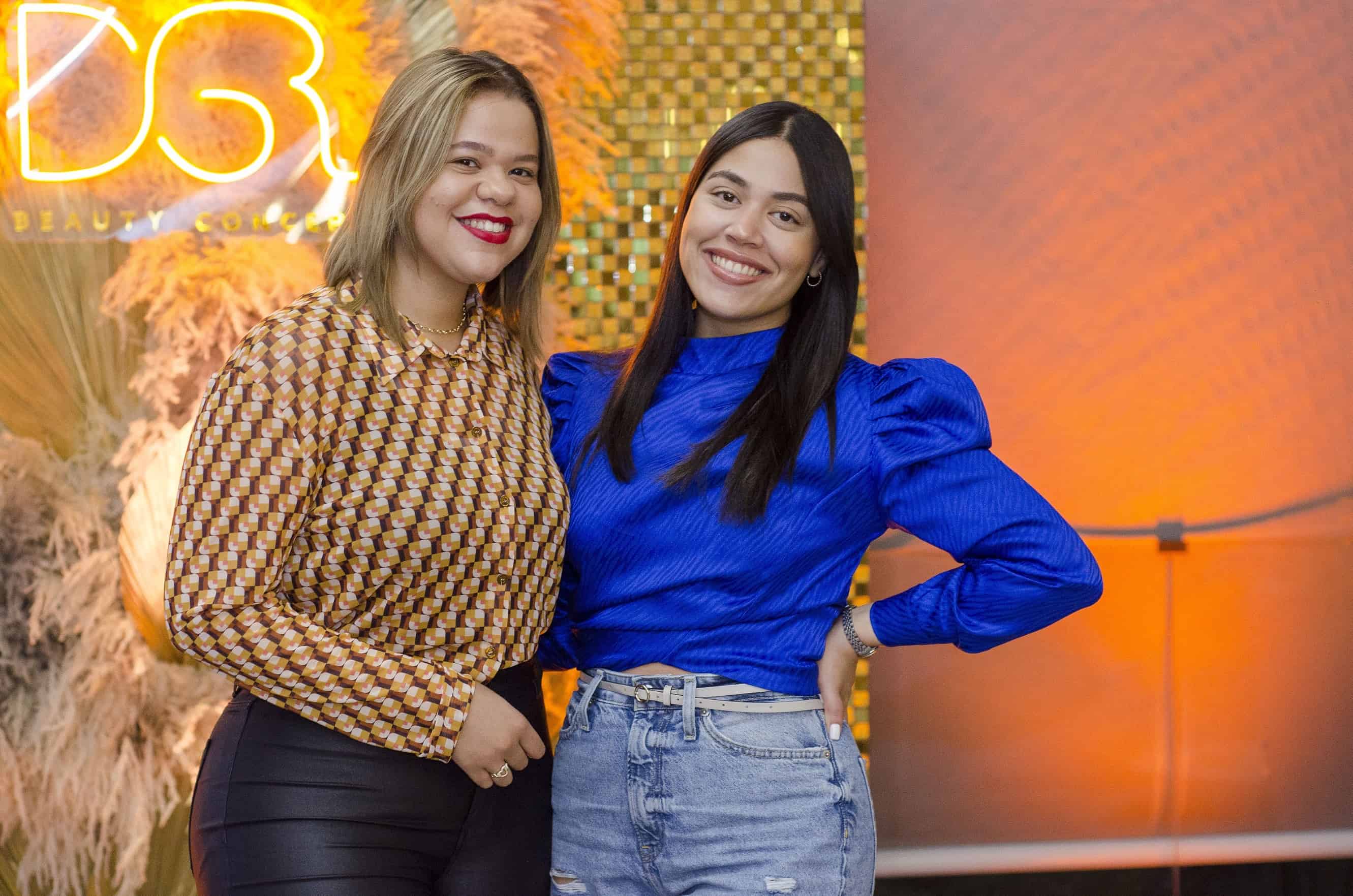 Camila Moreta y  Dalina Valet.