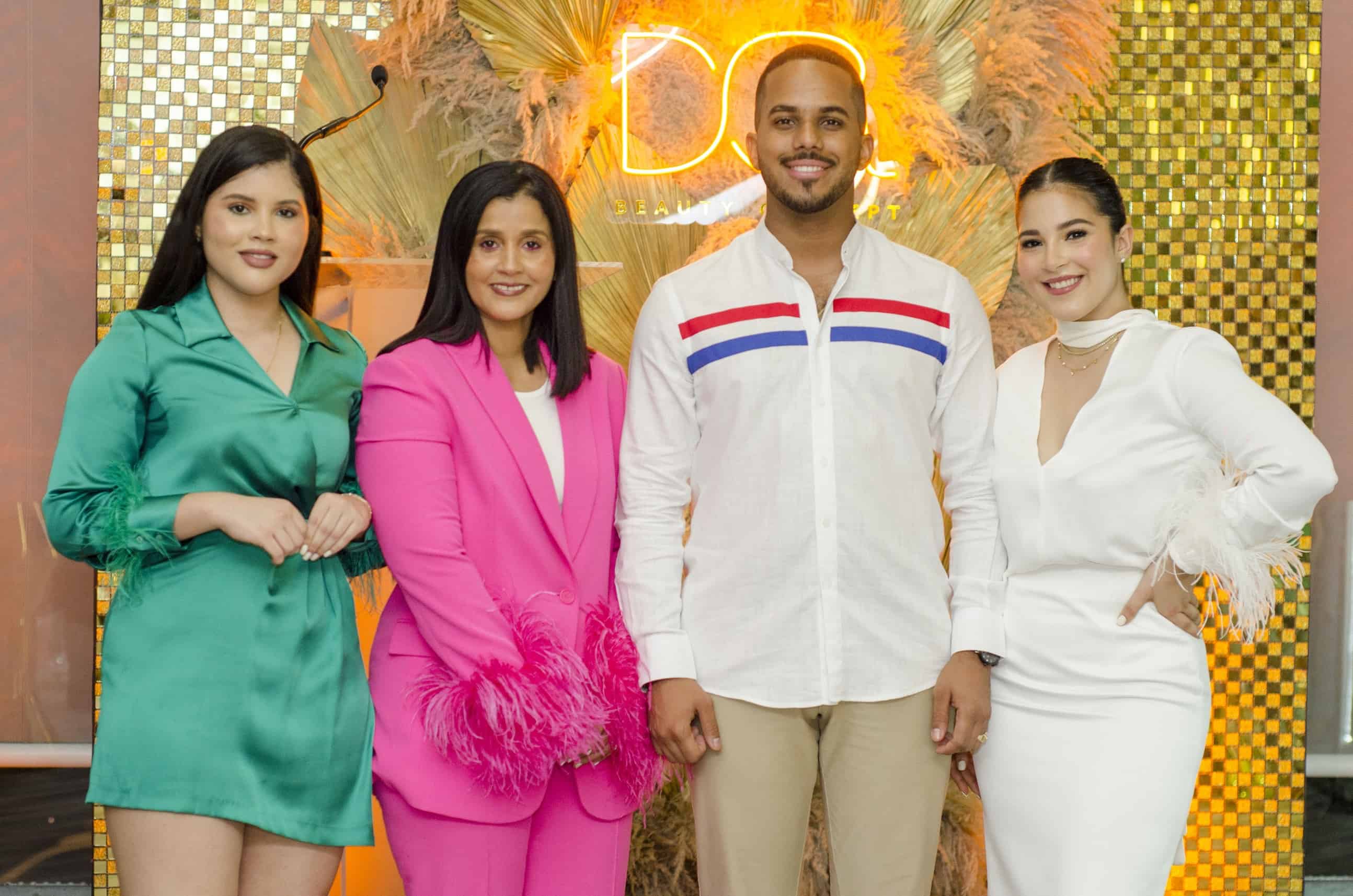 Perla Genao, Belkis Rodríguez, Rafael Jesús Feliz y Dayra Genao.