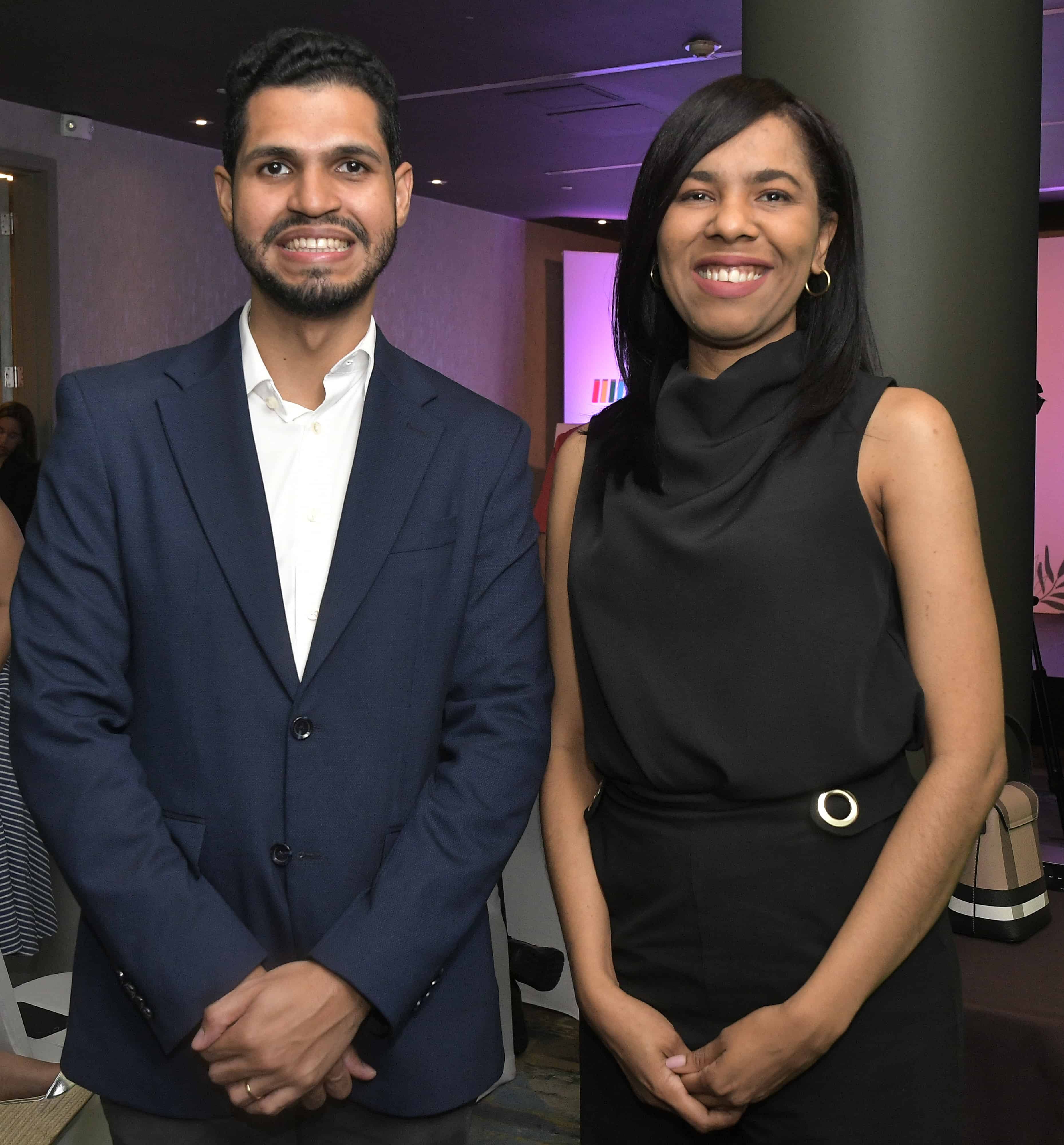 Osvaldo Rosario y Carolina Suero Sánchez.