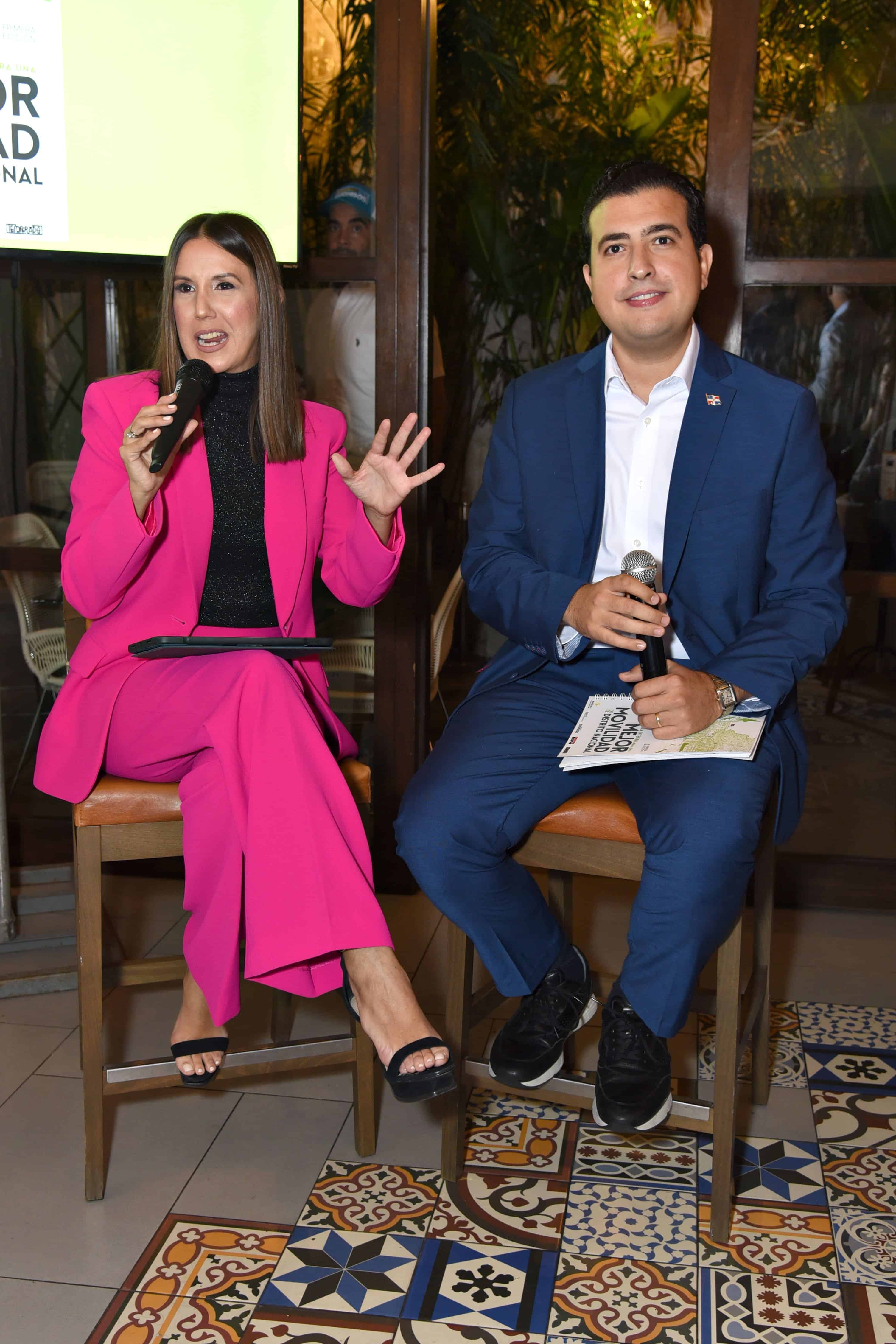 Katherine Hernández y Jorge Feliz Pacheco.