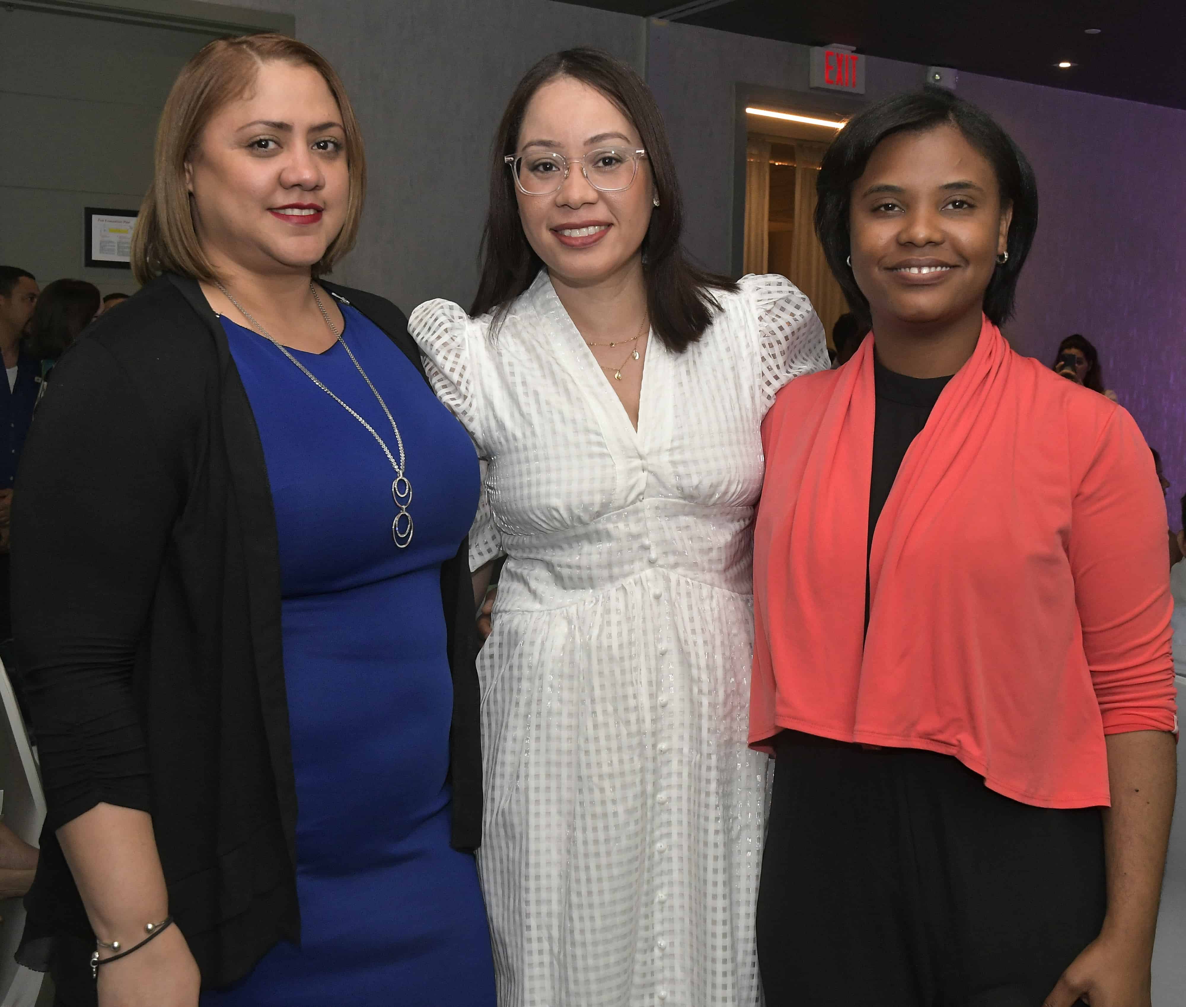 Rossy Padilla, Glenys Luna y Josefina García.