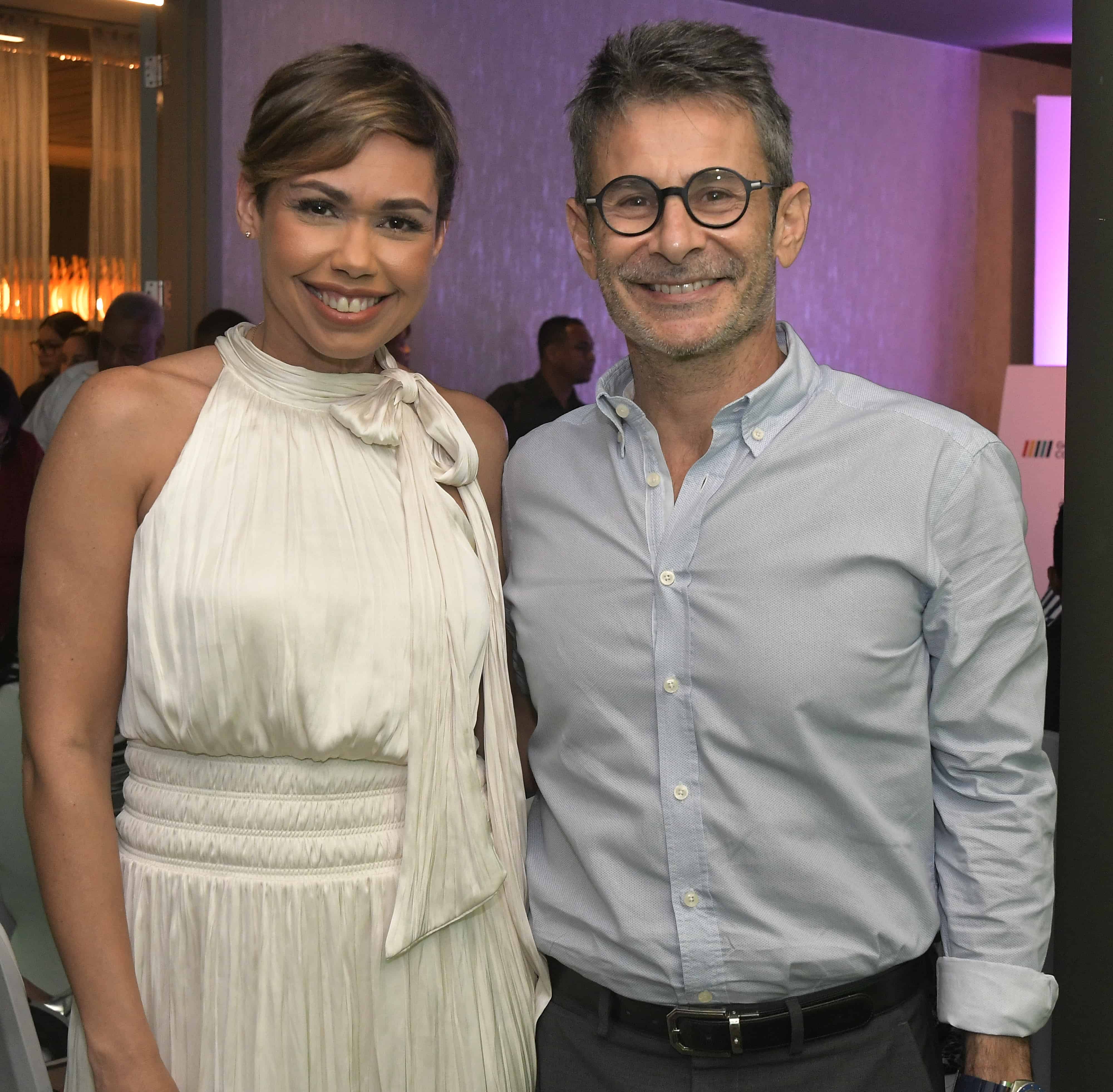 Isis Abreu y Vittorio Ferrara.