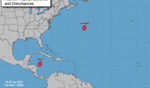 La tormenta tropical Martin se suma a Lisa en la cuenca del Atlántico