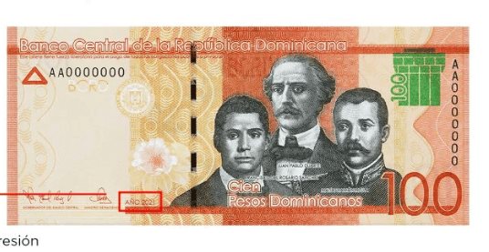 Banco Central pondrá a circular nuevo billete de RD$100.00