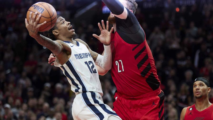 VIDEO | Grizzlies evitan remontada de Blazers al final