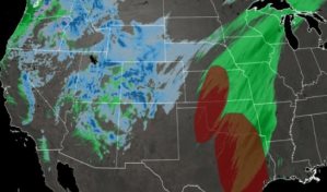 Sistema de tormentas dejará nieve en el oeste de EEUU y amenaza de tornado al sur