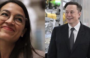 El acalorado debate de Elon Musk y Ocasio Cortéz por el cobro de 8 dólares en Twitter