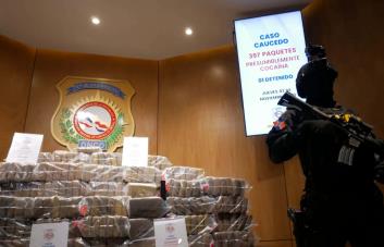 Decomisan 397 paquetes de droga y apresan hombre en Puerto Multimodal Caucedo