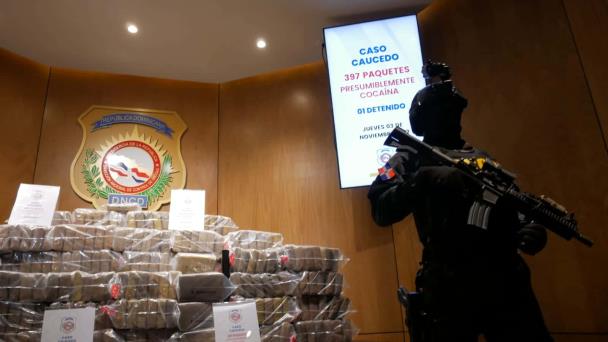 Decomisan 397 paquetes de droga y apresan hombre en Puerto Multimodal Caucedo