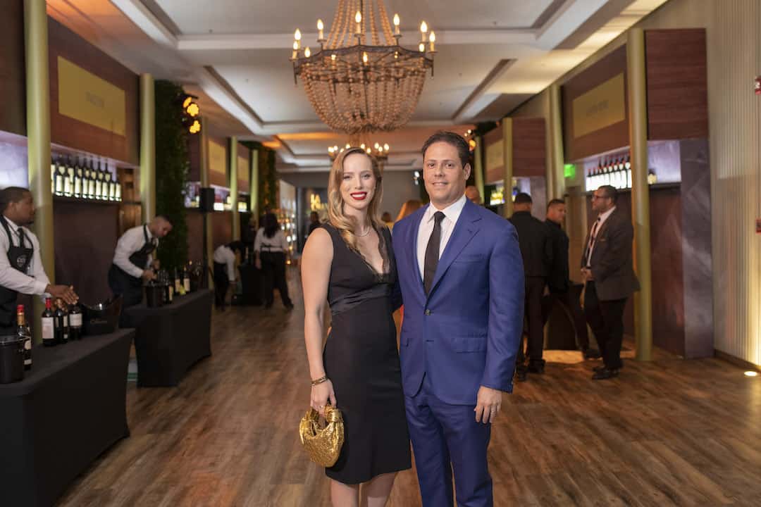 Isée Laupréte y Carlos Bonilla.