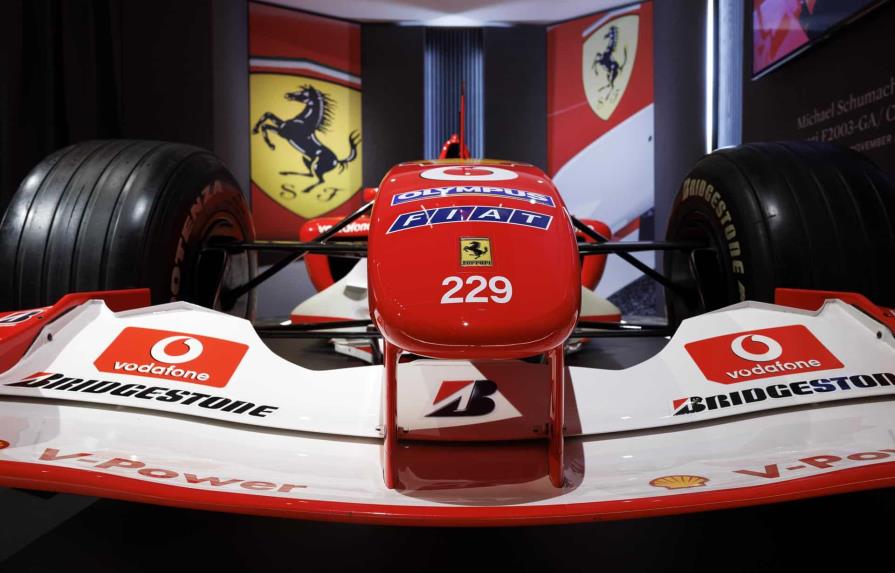 Un F1 de Michael Schumacher será subastado la próxima semana en Ginebra