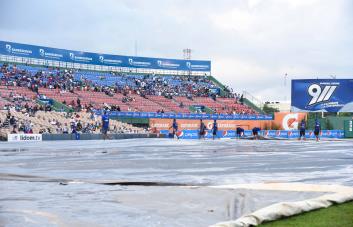 La lluvia nuevamente fue la protagonista; provocó suspensión de dos partidos