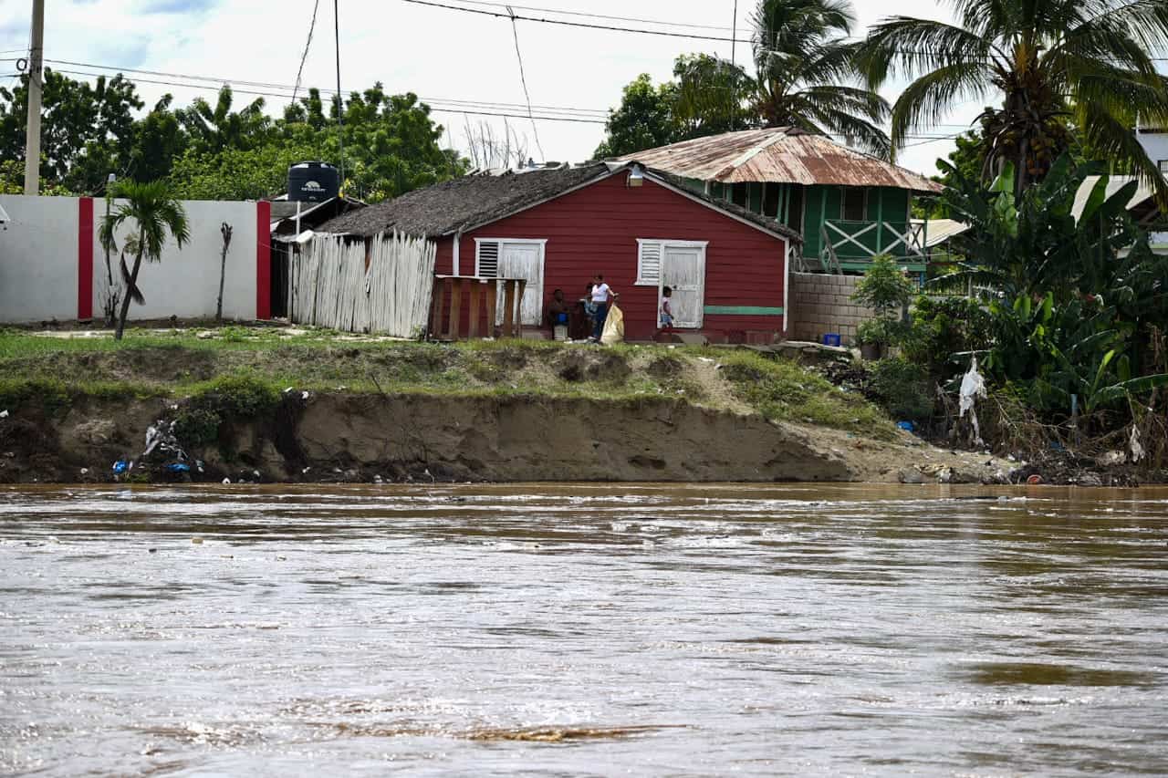 Las localidades más golpeadas en Montecristi son Martín García y El Pósito Guayubín.