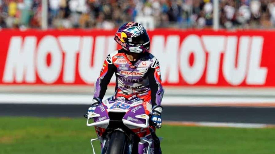 Martín logra la pole del GP de Valencia, Quartararo por delante de Bagnaia Martín logra la pole del GP de Valencia, Quartararo por delante de Bagnaia