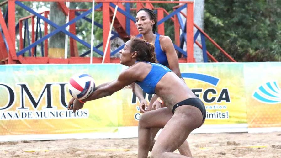 Pareja femenina RD avanza a 2da ronda en voleibol Norceca de playa
