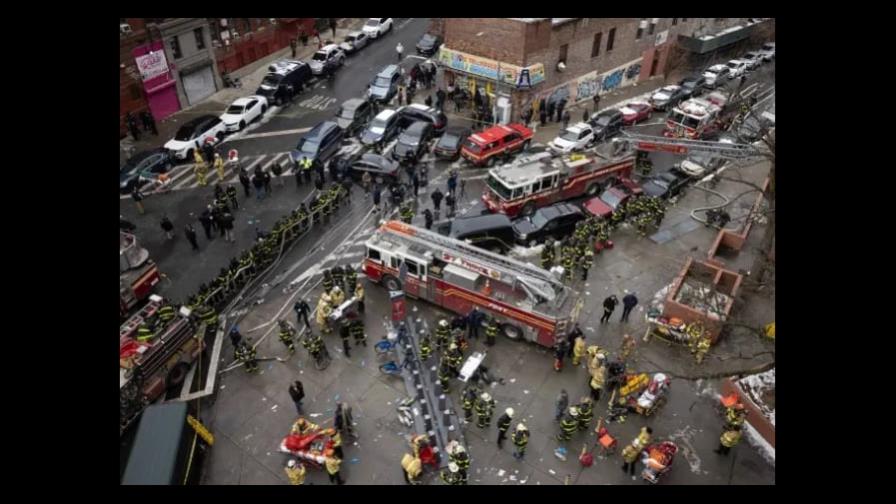 Casi 40 heridos por incendio en Nueva York causado por una batería de litio Casi 40 heridos por incendio en Nueva York causado por una batería de litio
