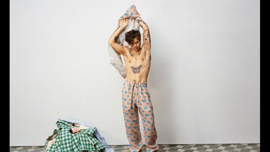 Harry Styles crea nueva colección para Gucci con la que busca aportar a la transformación masculina
