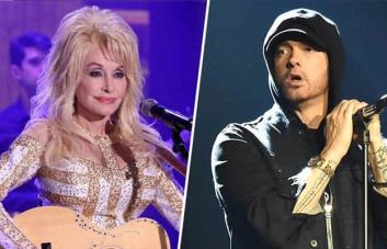 ¡Ahora soy una estrella de rock!: Dolly y Eminem se unen al Salón de la Fama del Rock