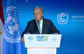 Guterres: “Estamos en una autopista hacia el infierno climático”