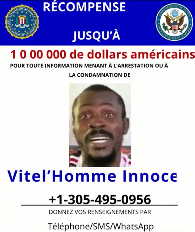 Buscado por Estados Unidos