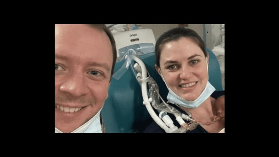 Bebé milagro, recién nacida logra sobrevivir tras extirparle tumor del doble de su peso