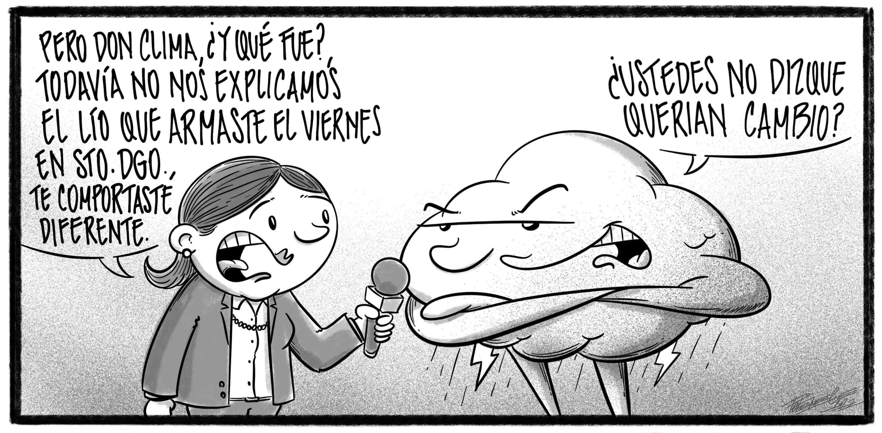 Caricatura de Noticiero Poteleche 8 noviembre 2022