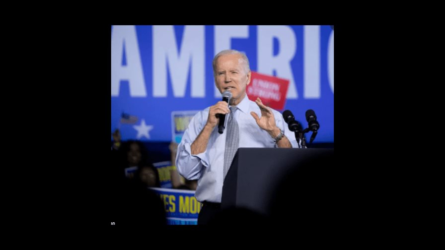 Biden a los votantes: si están en fila, quédense, hagan oír su voz