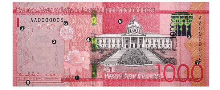 Banco Central pondrá a circular nuevo billete de RD$1,000