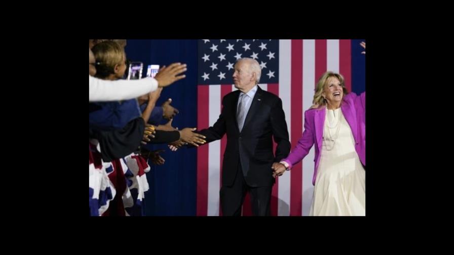 Biden advierte a electores que republicanos desharán lo logrado si alcanzan mayoría Biden advierte a electores que republicanos desharán lo logrado si alcanzan mayoría