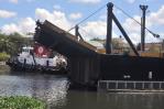 Obras Públicas extiende cierre del puente flotante
