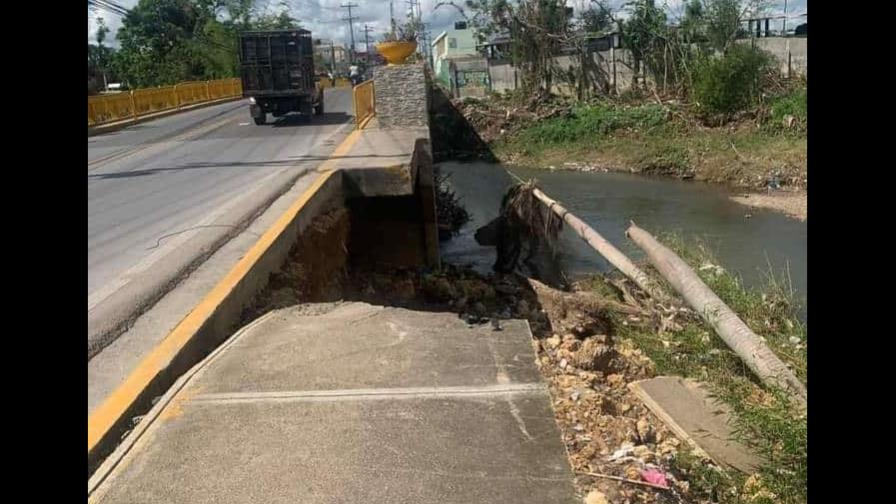 Denuncian puente Higüey-La Otra Banda representa un peligro y podría colapsar