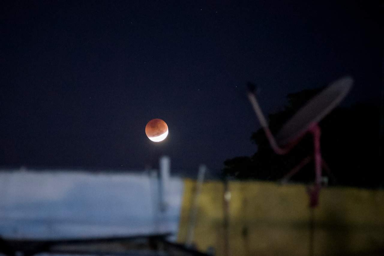 El próximo eclipse lunar visible desde Santo Domingo tendrá lugar en el 2025.