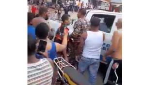 Patrulla policial impide comunitarios linchen delincuentes