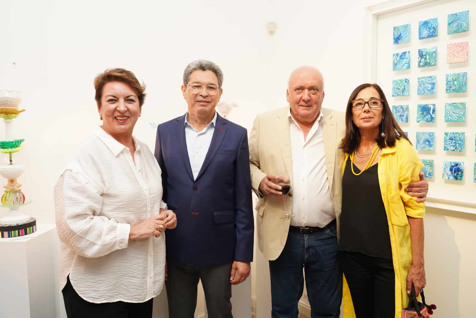 Carmen Santos, Yuri Ruiz, Martin Gùrpide y Veronica Beltrà Moëbs