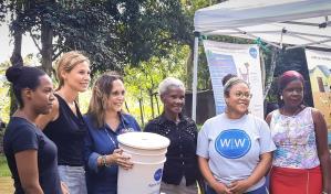 Embajada de Alemania y fundación entregan filtros de purificación de agua