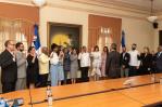 Ministro de la Presidencia juramenta comisión del Inposdom para Plan de Transformación de la entidad