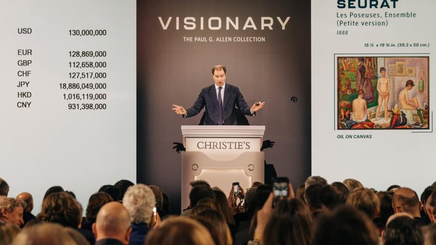 Colección de arte de Paul Allen vendida por USD 1.600 millones en dos días de subasta Colección de arte de Paul Allen vendida por USD 1.600 millones en dos días de subasta