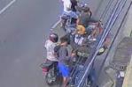 Es mensajero hombre atracado por delincuentes a bordo de tres motocicletas en avenida de Santiago
