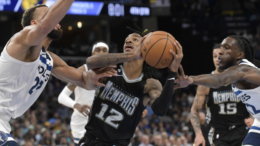 VIDEO | Morant anota 28; Grizzlies doblegan a Wolves