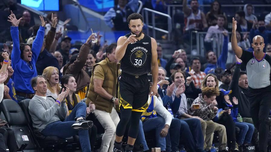 VIDEO | Curry anota 40, Warriors remontan ante Mitchell y Cavaliers