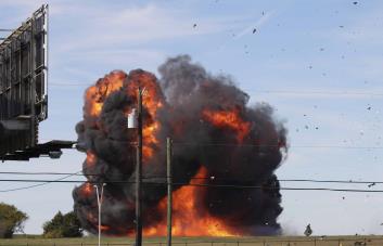 Seis personas habían en los aviones accidentados