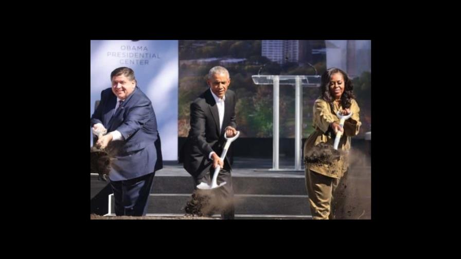Suspenden la construcción del centro Obama en Chicago tras hallar una horca Suspenden la construcción del centro Obama en Chicago tras hallar una horca