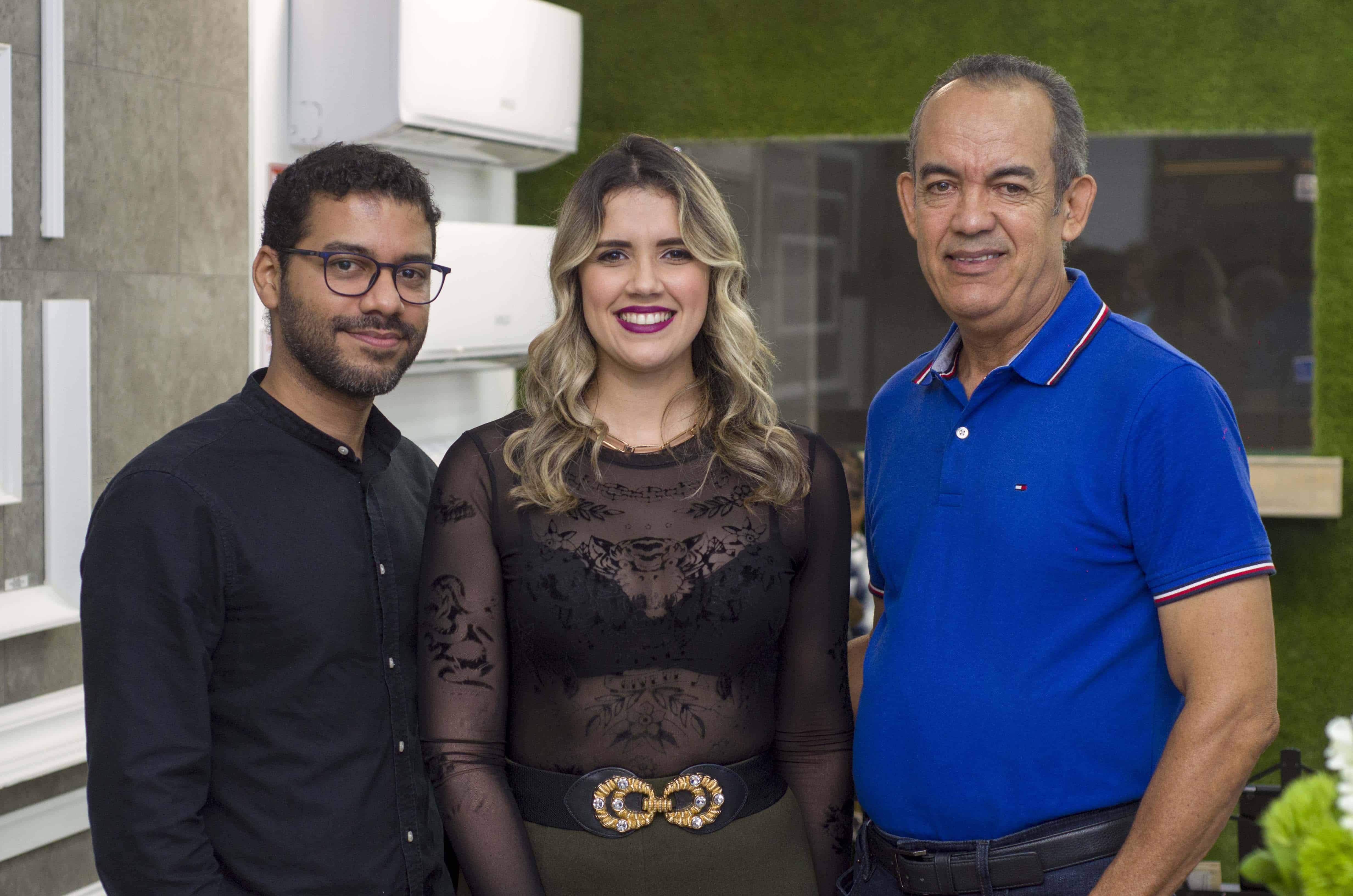 Elvin Rodríguez, Samira Tavarez y Rodolfo Tavarez.